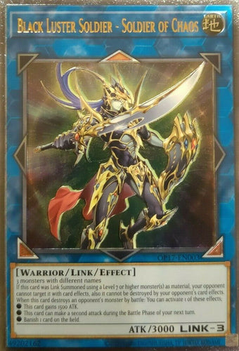 Black Luster Soldier - Soldier of Chaos [OP17-EN003] Ultimate Rare | Good Games Adelaide SA