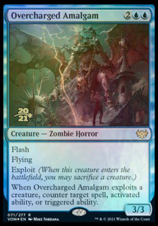 Overcharged Amalgam [Innistrad: Crimson Vow Prerelease Promos] | Good Games Adelaide SA