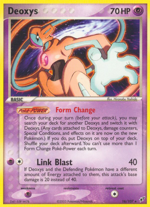 Deoxys (16/107) [EX: Deoxys] | Good Games Adelaide SA