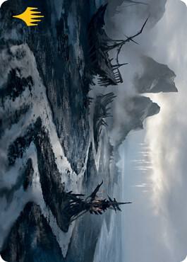 Shipwreck Marsh Art Card Gold Stamped Signature 75 (Art Series: Innistrad: Midnight Hunt)  | Good Games Adelaide SA