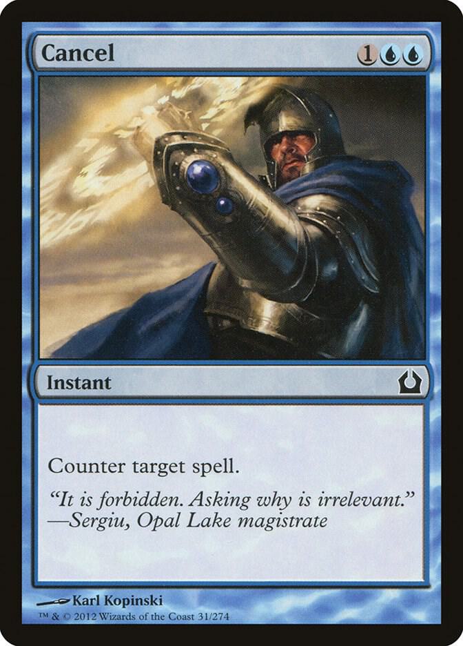 Cancel 31 (Return to Ravnica)  - Foil | Good Games Adelaide SA