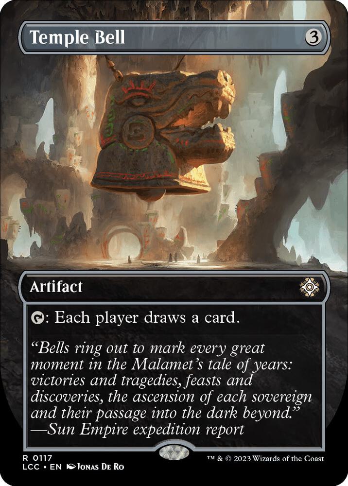 Temple Bell 117 (Commander: The Lost Caverns of Ixalan)  - Foil | Good Games Adelaide SA