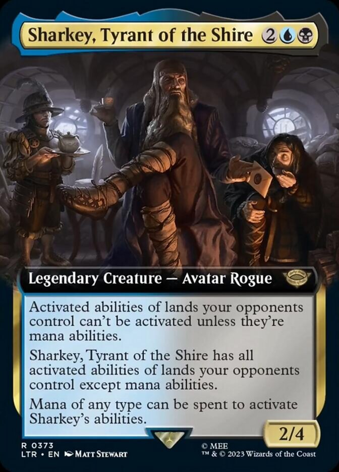 Sharkey, Tyrant of the Shire (Extended Art) [The Lord of the Rings: Tales of Middle-Earth] | Good Games Adelaide SA