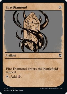 Fire Diamond Showcase 445 (Commander Legends: Battle for Baldur's Gate)  | Good Games Adelaide SA