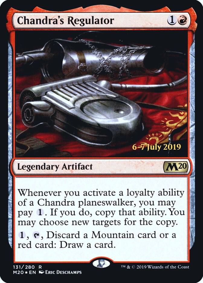 Chandras Regulator 131 (Prerelease Cards)  - Foil | Good Games Adelaide SA