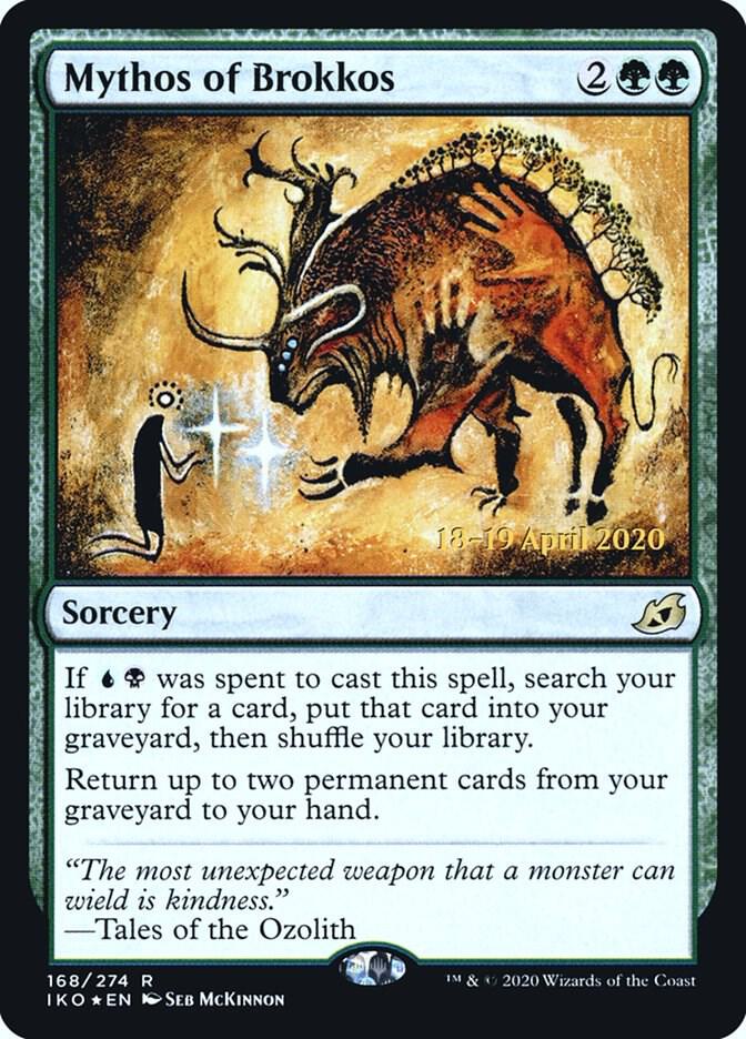 Mythos of Brokkos 168 (Prerelease Cards)  - Foil | Good Games Adelaide SA