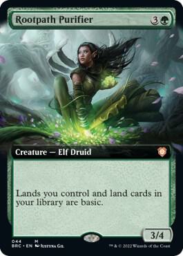 Rootpath Purifier Extended Art 44 (Commander: The Brothers' War)  | Good Games Adelaide SA