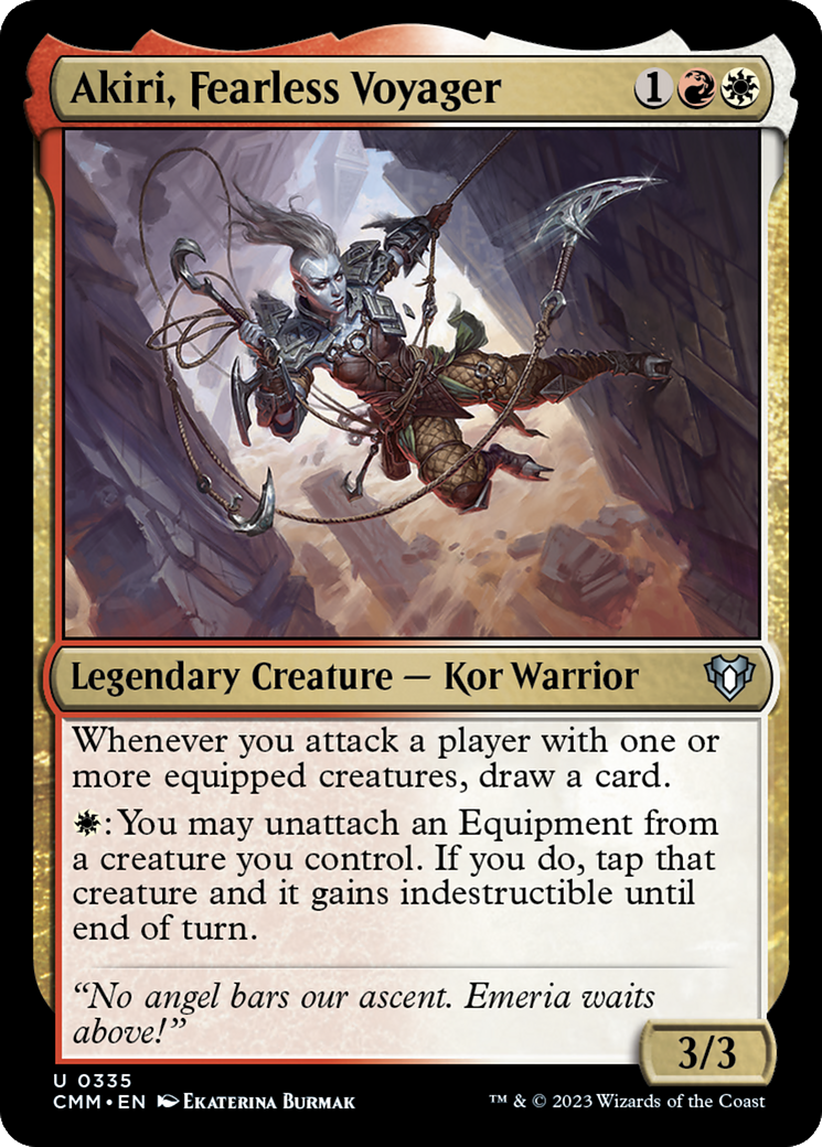 Akiri, Fearless Voyager [Commander Masters] | Good Games Adelaide SA