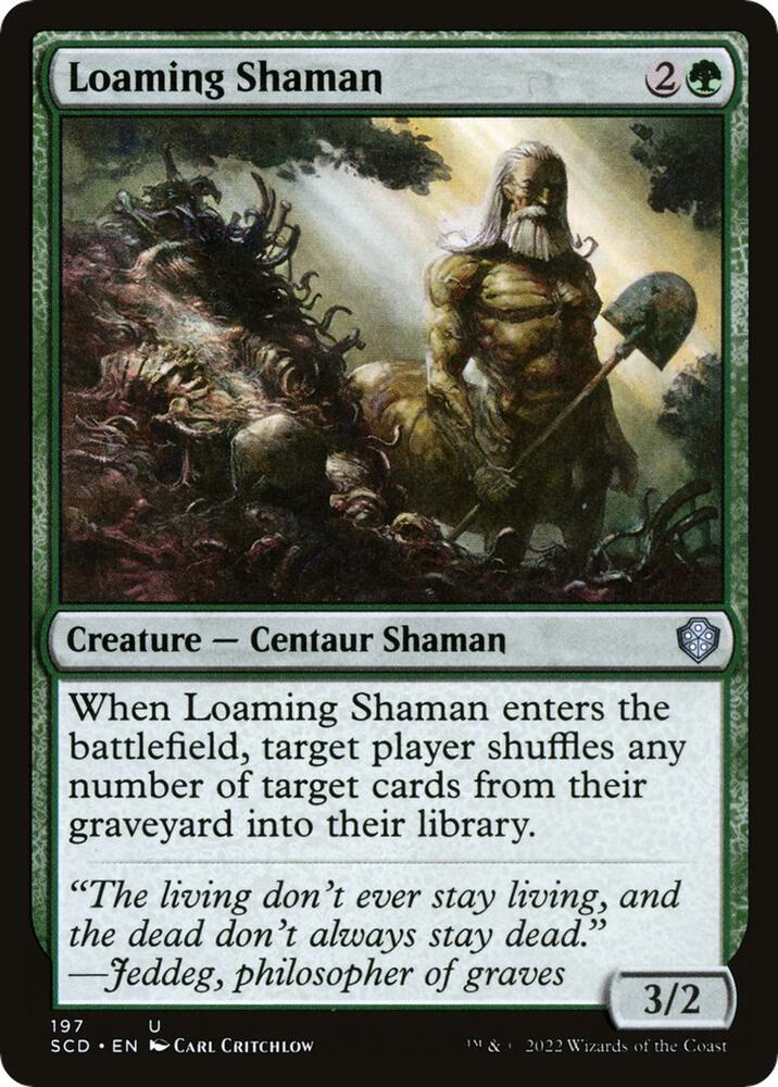 Loaming Shaman 197 (Starter Commander Decks)  | Good Games Adelaide SA