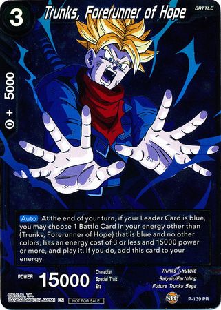 Trunks, Forerunner of Hope (P-139) [Promotion Cards] | Good Games Adelaide SA