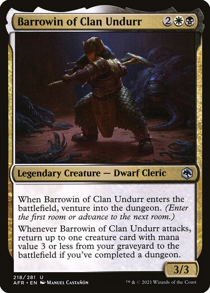 Barrowin of Clan Undurr 218 (Adventures in the Forgotten Realms)  | Good Games Adelaide SA