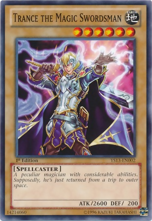 Trance the Magic Swordsman [YS13-EN002] Common | Good Games Adelaide SA