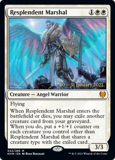 Resplendent Marshal 22 (Prerelease Cards)  - Foil | Good Games Adelaide SA