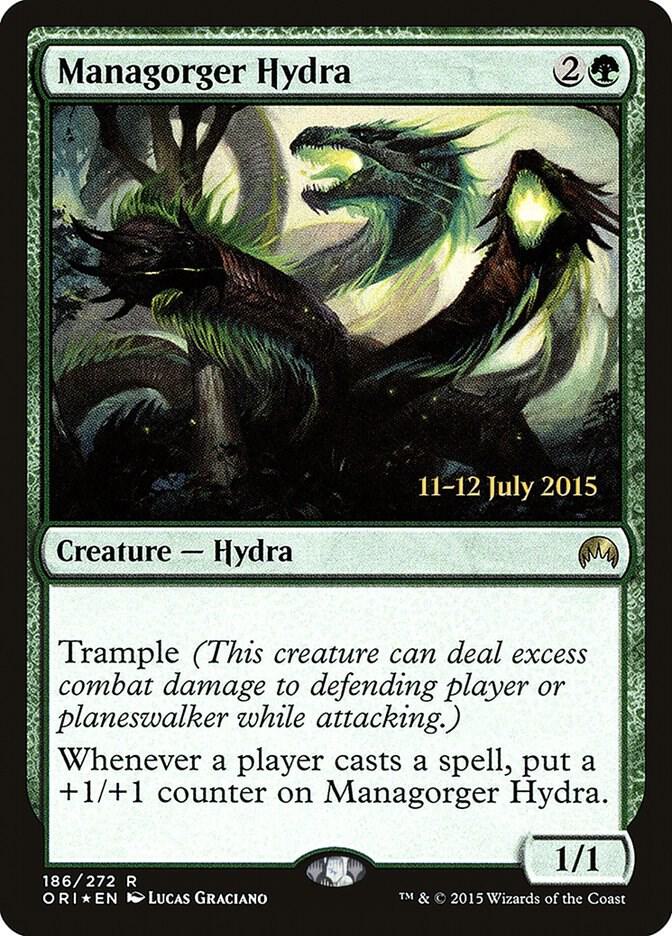 Managorger Hydra 186 (Prerelease Cards)  - Foil | Good Games Adelaide SA