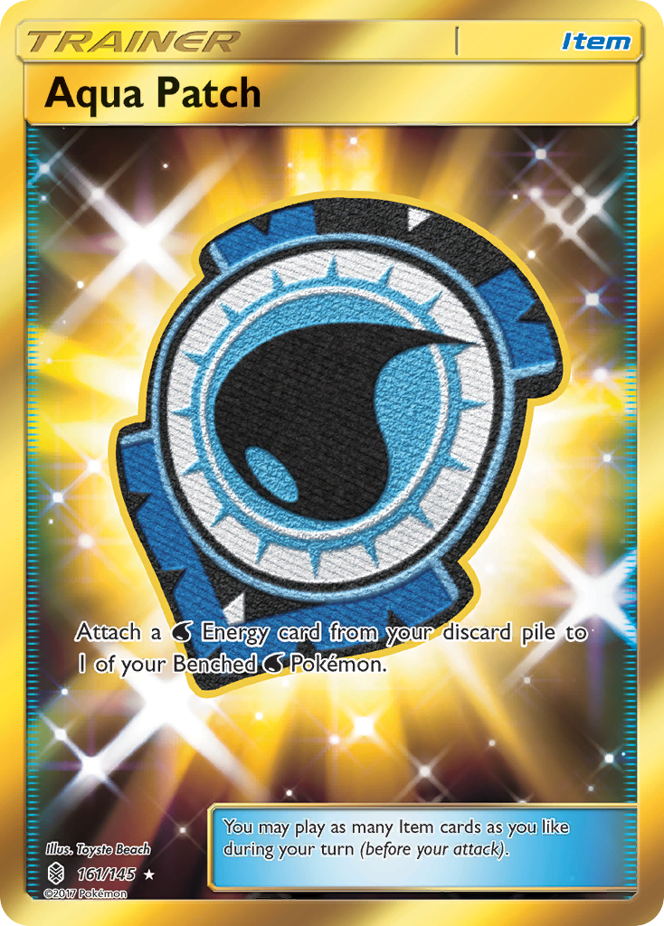 Aqua Patch (161/145) [Sun & Moon: Guardians Rising] | Good Games Adelaide SA