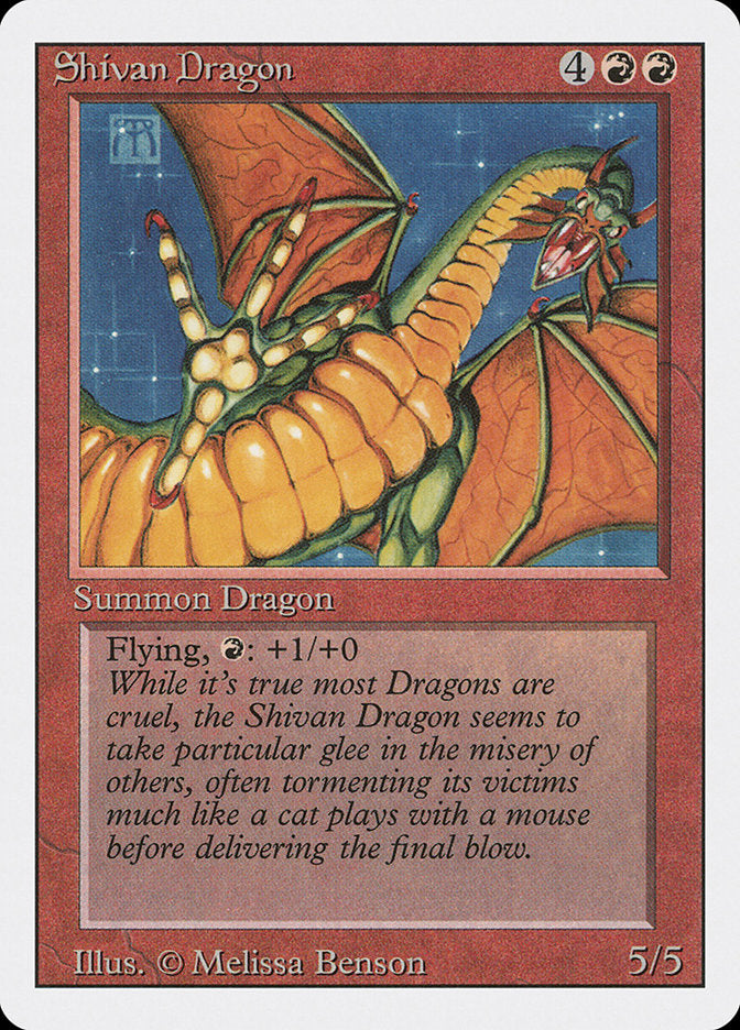 Shivan Dragon [Revised Edition] | Good Games Adelaide SA
