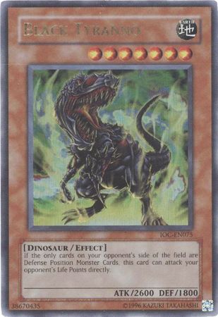 Black Tyranno [IOC-EN075] Ultra Rare | Good Games Adelaide SA