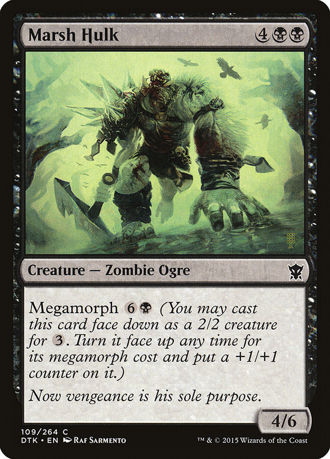 Marsh Hulk 109 (Dragons of Tarkir)  - Foil | Good Games Adelaide SA