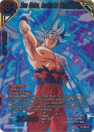 Son Goku, Instincts Surpassed (P-198) [Promotion Cards] | Good Games Adelaide SA
