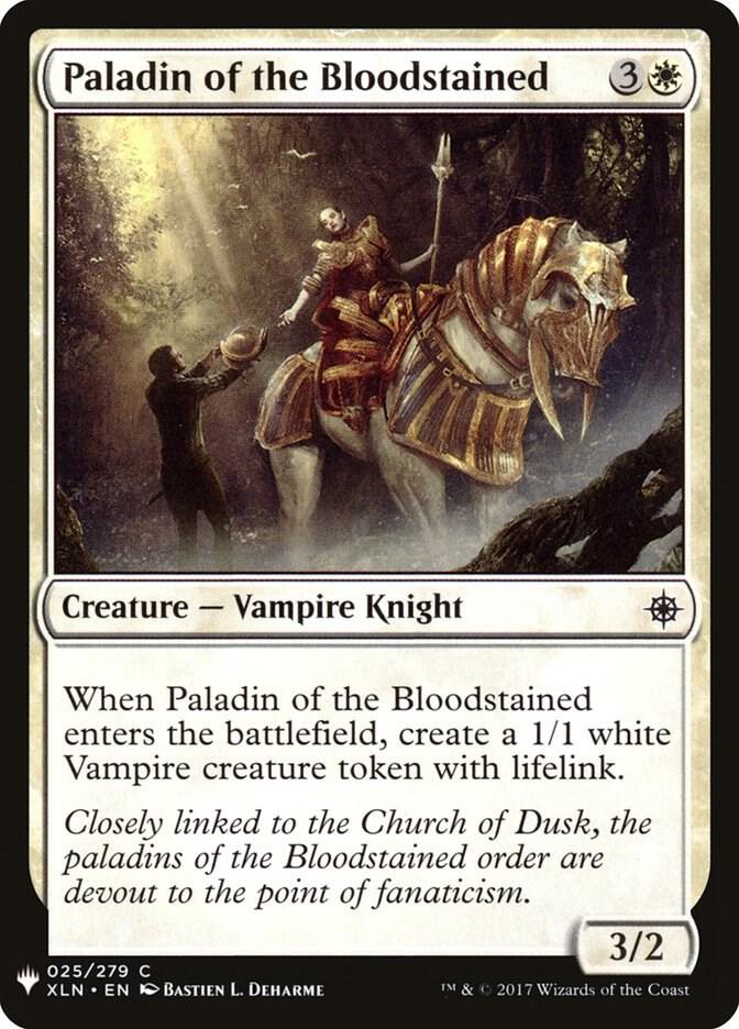 Paladin of the Bloodstained 25 (The List Reprints)  | Good Games Adelaide SA
