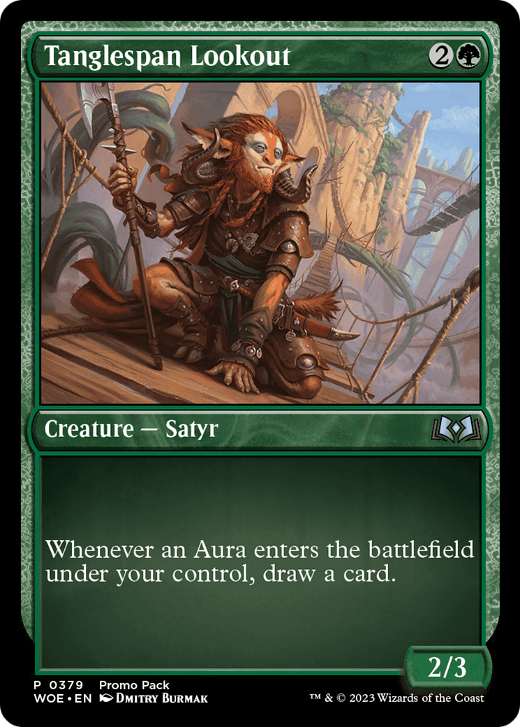Tanglespan Lookout (Promo Pack) [Wilds of Eldraine Promos] | Good Games Adelaide SA