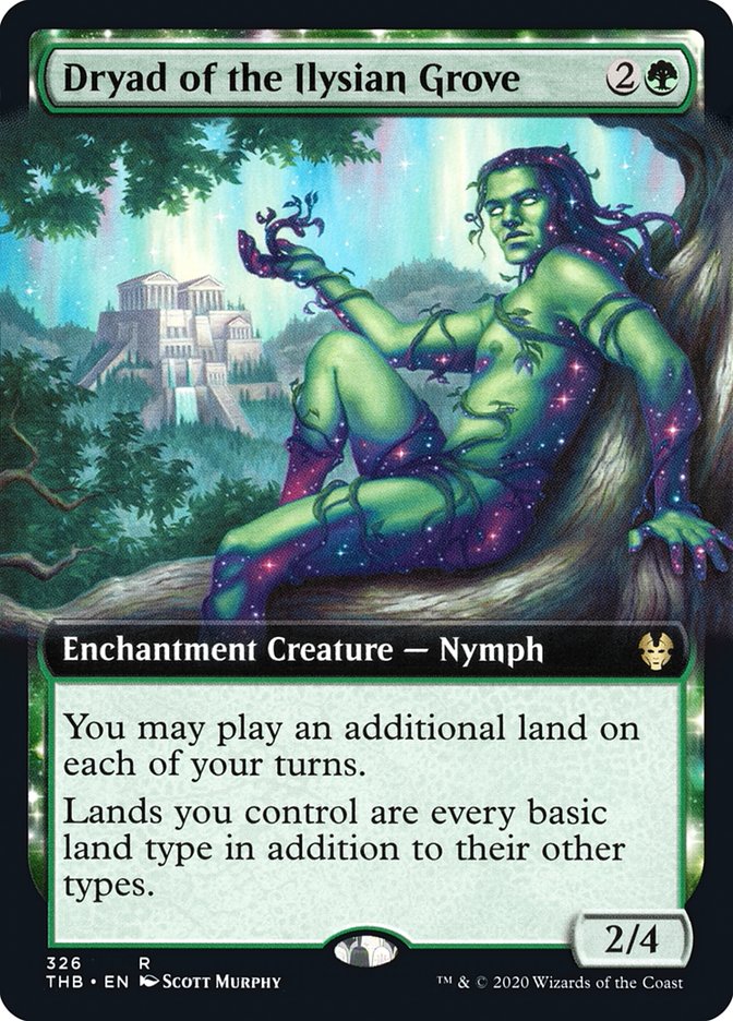 Dryad of the Ilysian Grove (Extended Art) [Theros Beyond Death] | Good Games Adelaide SA