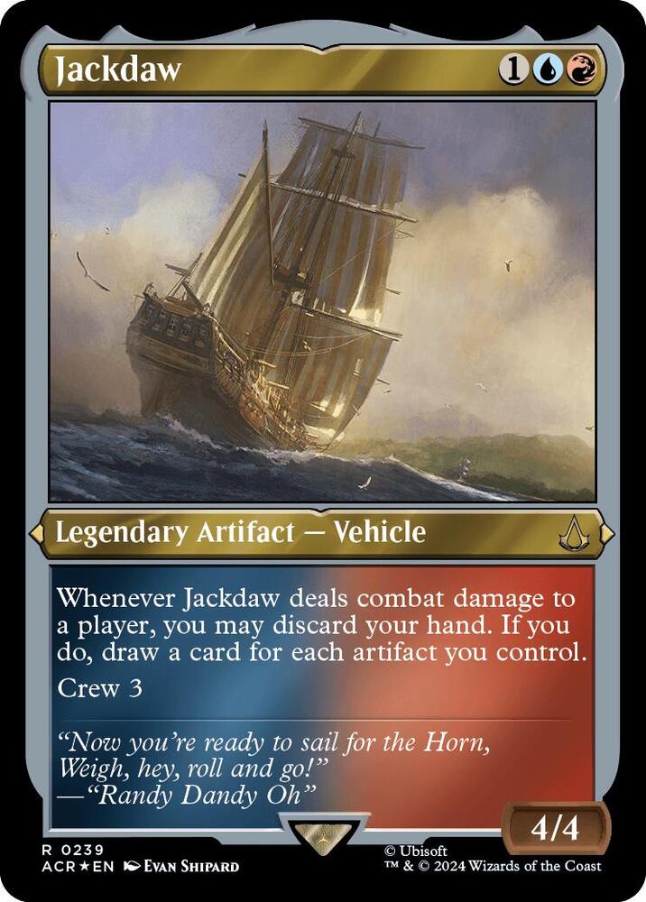 Jackdaw 239 (Universes Beyond: Assassin's Creed)  - Foil | Good Games Adelaide SA