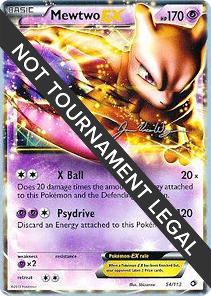 Mewtwo EX 2015 Jacob Van Wagner 54/113 (World Championship Decks)  | Good Games Adelaide SA