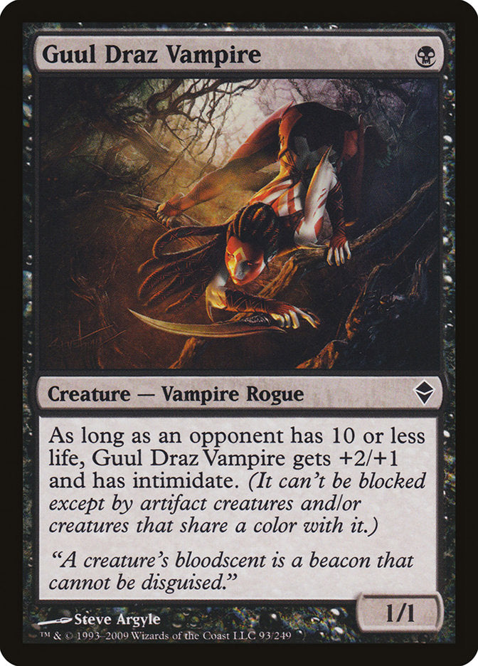 Guul Draz Vampire [Zendikar] | Good Games Adelaide SA