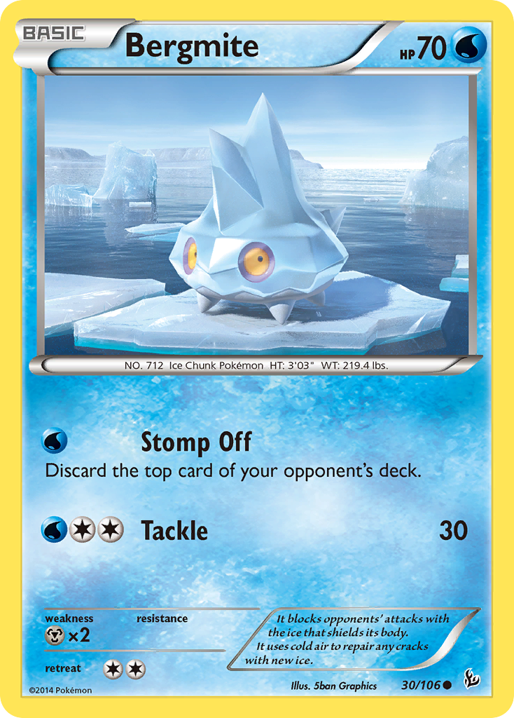 Bergmite (30/106) [XY: Flashfire] | Good Games Adelaide SA