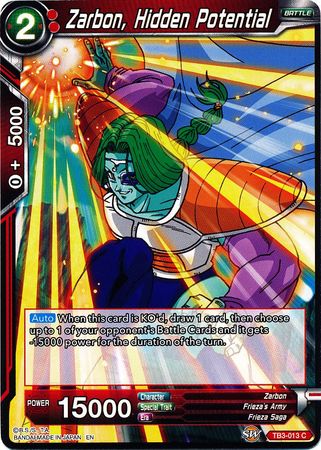 Zarbon, Hidden Potential [TB3-013] | Good Games Adelaide SA