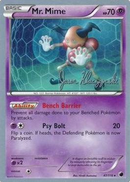 Mr. Mime (47/116) (Darkrai Deck - Jason Klaczynski) [World Championships 2013] | Good Games Adelaide SA