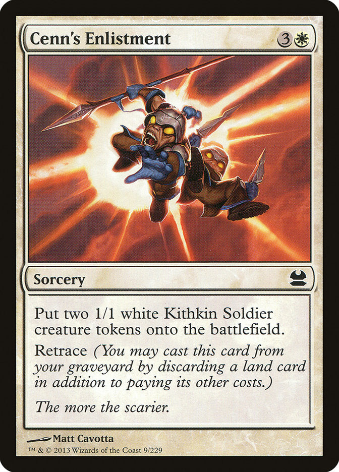 Cenn's Enlistment 9 (Modern Masters)  - Foil | Good Games Adelaide SA