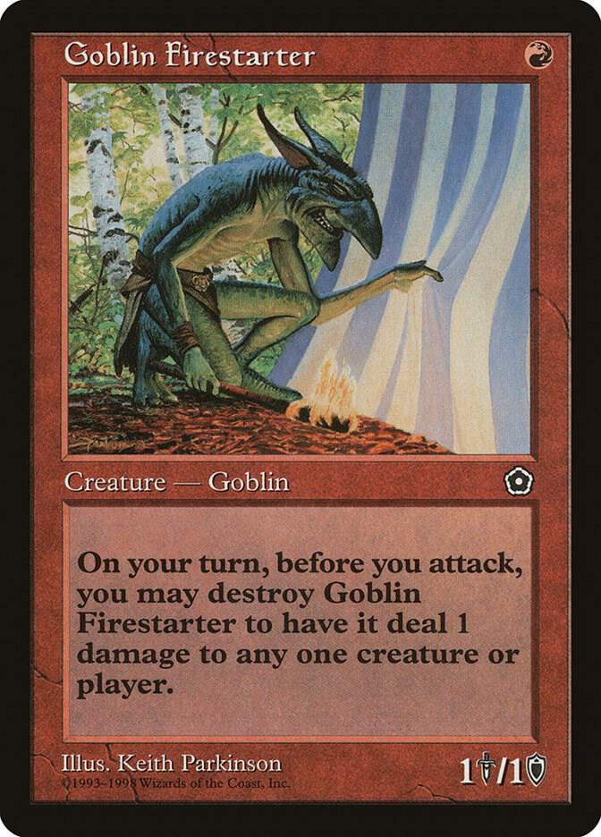 Goblin Firestarter  (Portal Second Age)  | Good Games Adelaide SA