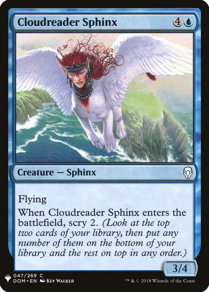 Cloudreader Sphinx 47 (The List Reprints)  | Good Games Adelaide SA