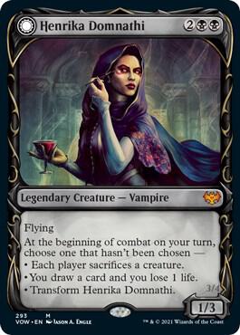 Henrika Domnathi Showcase 293 (Innistrad: Crimson Vow)  - Foil | Good Games Adelaide SA