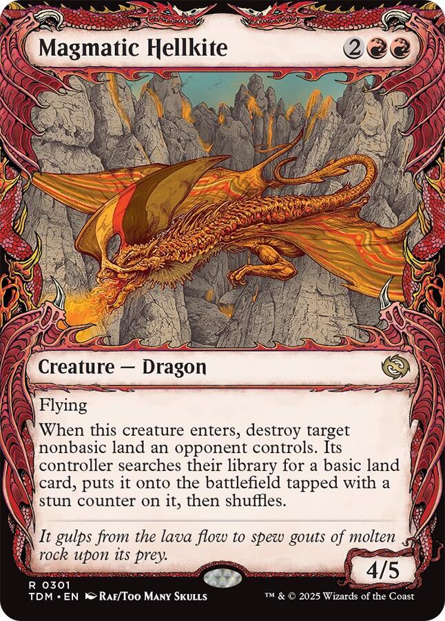 Magmatic Hellkite 301 (Tarkir: Dragonstorm)  | Good Games Adelaide SA
