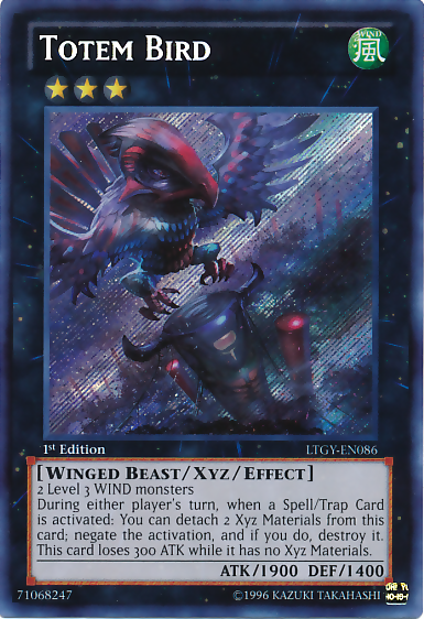 Totem Bird [LTGY-EN086] Secret Rare | Good Games Adelaide SA