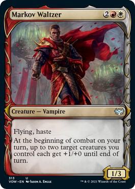 Markov Waltzer Showcase 313 (Innistrad: Crimson Vow)  - Foil | Good Games Adelaide SA