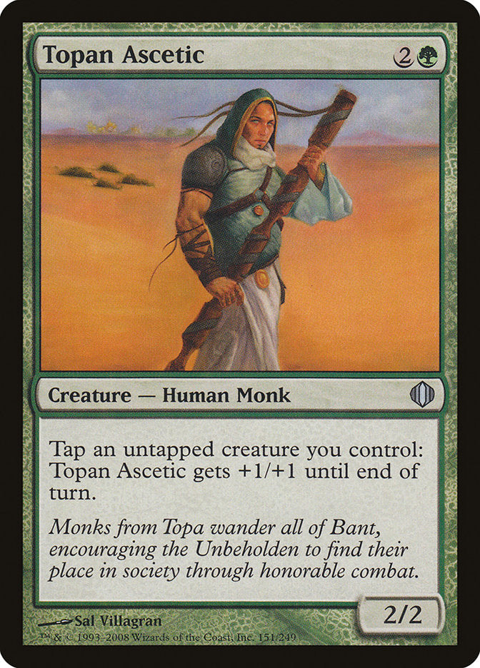 Topan Ascetic 151 (Shards of Alara)  - Foil | Good Games Adelaide SA