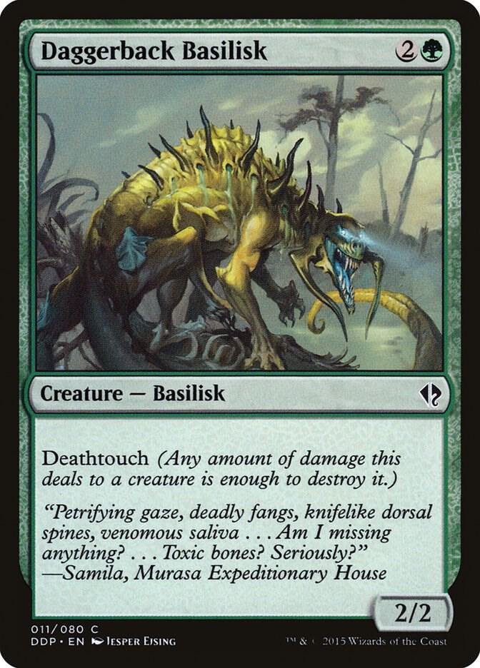 Daggerback Basilisk 11 (Duel Decks: Zendikar vs. Eldrazi)  | Good Games Adelaide SA
