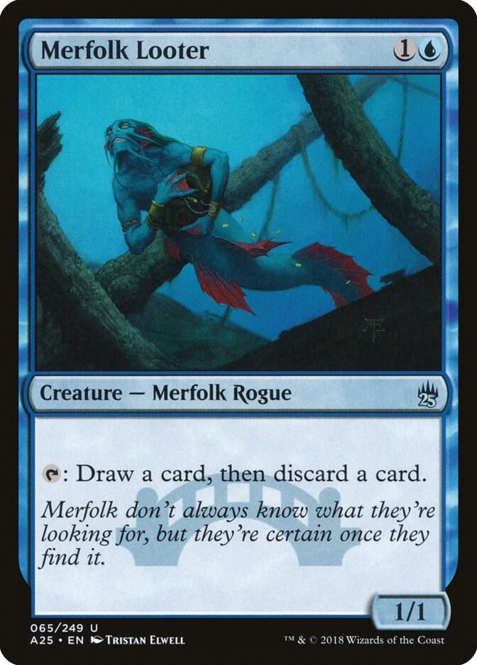 Merfolk Looter 65 (Masters 25)  - Foil | Good Games Adelaide SA