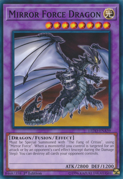 Mirror Force Dragon [LEDD-ENA39] Common | Good Games Adelaide SA