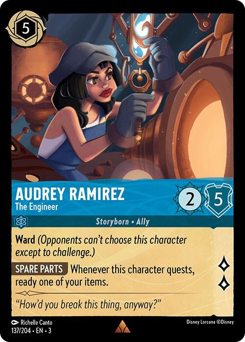 Audrey Ramirez The Engineer 137/204 (Into the Inklands)  | Good Games Adelaide SA