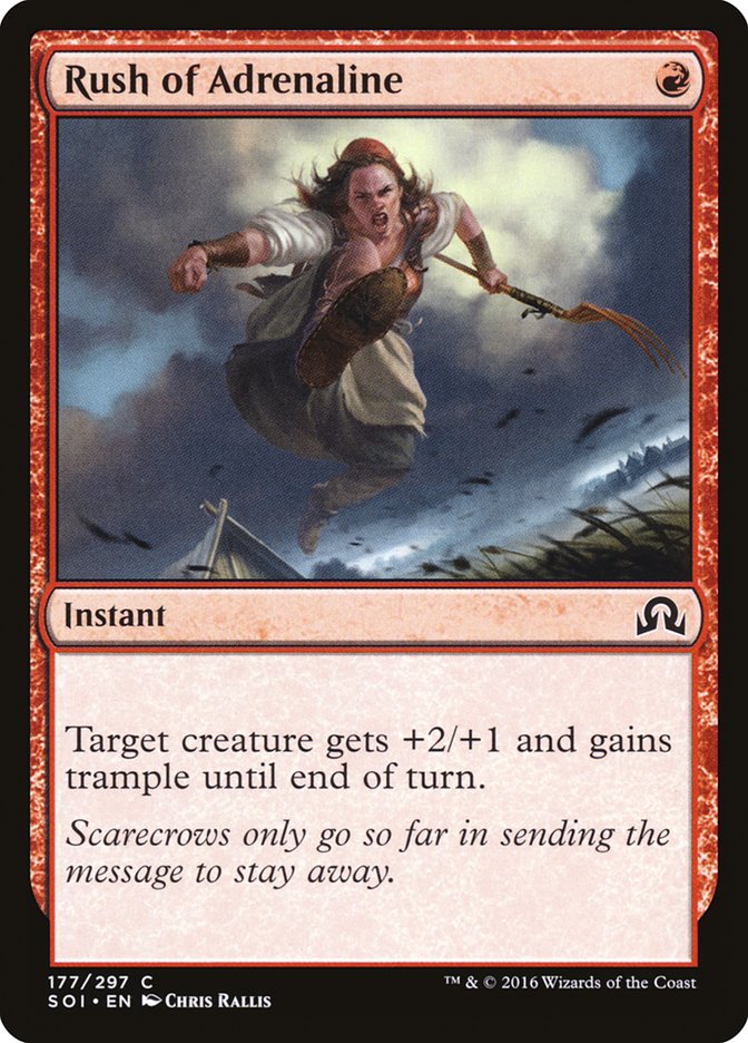 Rush of Adrenaline 177 (Shadows over Innistrad)  | Good Games Adelaide SA