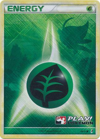 Grass Energy (88/95) (Play Pokemon Promo) [HeartGold & SoulSilver: Call of Legends] | Good Games Adelaide SA
