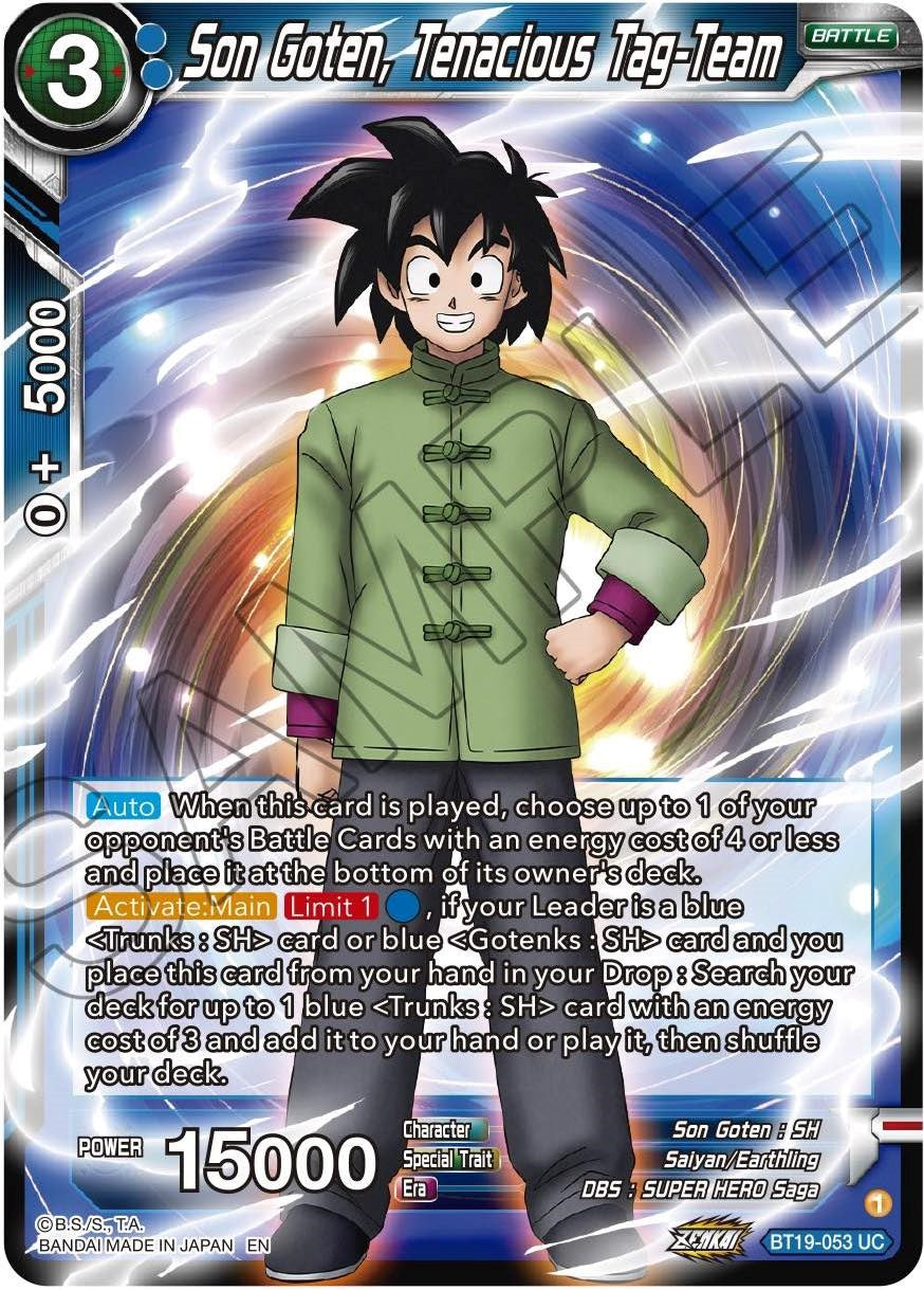Son Goten, Tenacious Tag-Team (BT19-053) [Fighter's Ambition] | Good Games Adelaide SA
