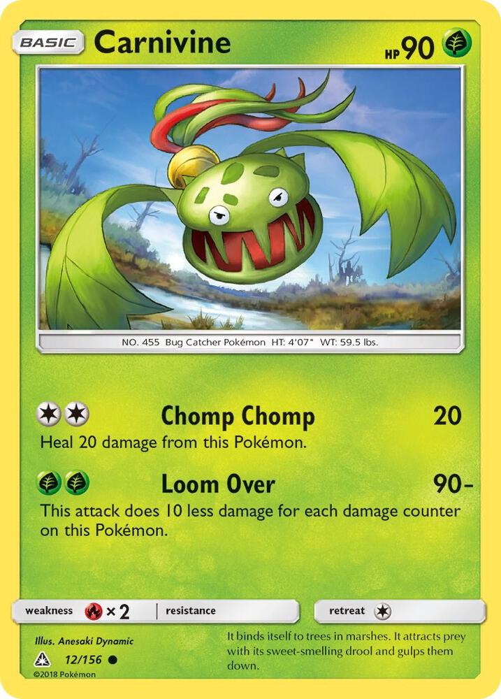 Carnivine 12/156 (SM - Ultra Prism)  | Good Games Adelaide SA