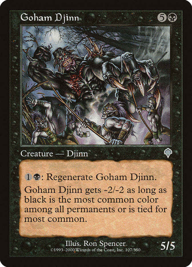 Goham Djinn 107 (Invasion)  - Foil | Good Games Adelaide SA