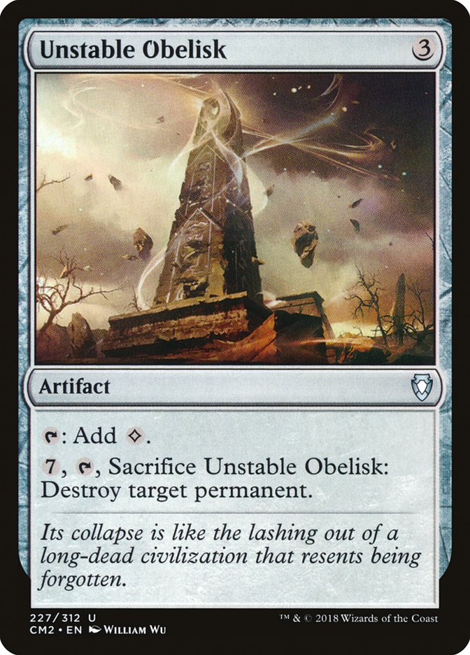 Unstable Obelisk [Commander Anthology Volume II] | Good Games Adelaide SA